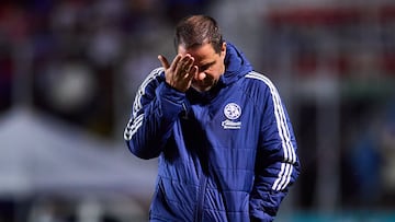 Andre Soares Jardine head coach of America during the round one first leg match between Olimpia and Club America as part of the CONCACAF Champions Cup 2026, at Nacional Chelato Ucles Stadium on February 03, 2026 in Tegucigalpa, Honduras.