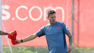 Saúl Ñíguez, este viernes.