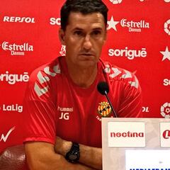 Gordillo: "La primera parte ante el Tenerife es la línea a seguir"