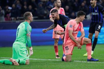 Icardi empató el partido. 1-1.