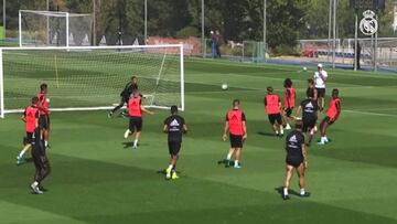 Viendo esto no se entiende la situación de Keylor: el paradón a Isco en el entrenamiento