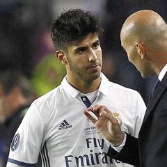 Zidane pidió "dejar en paz" a Asensio y respaldó a Bale