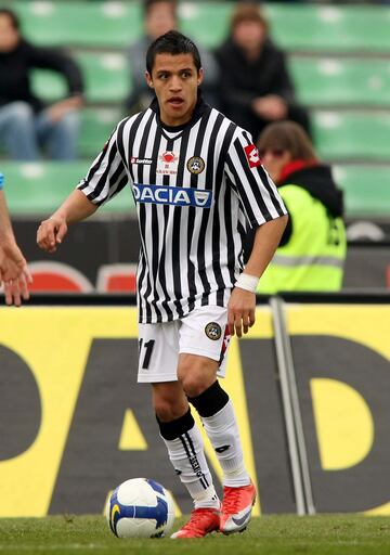 En 2009 Alexis Sánchez estaba en Udinese