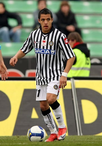 En 2009 Alexis Sánchez estaba en Udinese