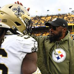 Mike Tomlin, ha derrotado a todos los equipos en la NFL con los Pittsburgh Steelers