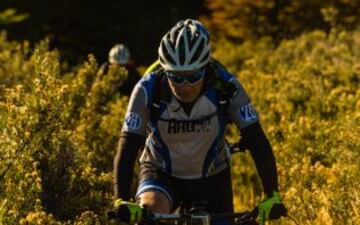 El impresionante paisaje en que se vivió la carrera de MTB