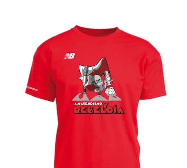 Las divertidas poleras de Sampaoli que causan furor en Sevilla