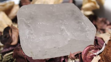 Piedra desodorante.