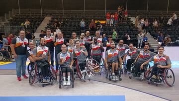 España, plata en el Europeo de baloncesto en silla de ruedas