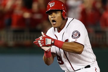 Pedro migró de la Republica Dominicana para resguardar los lanzamientos de los Nationals en 2015. EL catcher no tuvo mucha participación en su primer año, pero para 2016 se quedó con la posición. Ahora cuenta con 134 apariciones al bat, 35 hits y solamente dos home runs, pero su seguridad con la mascota es lo que ha convencido al equipo de Washington.