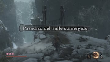 Sekiro: Shadows Die Twice, Gu&iacute;a completa - Pasadizo del valle sumergido