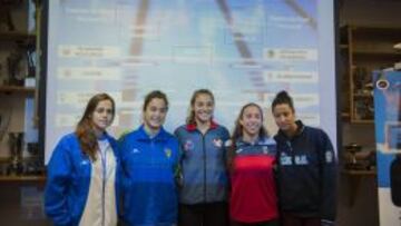 Las chicas de waterpolo.