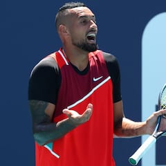 Kyrgios, casi 55.000 euros en multas en tres semanas