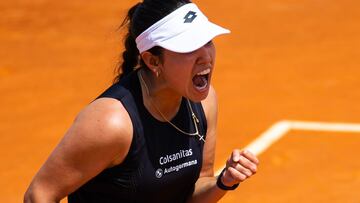 María Camila Osorio avanza a tercera ronda en el WTA de Madrid