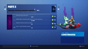 Fortnite Battle Royale: Desafíos de Fortnitemares