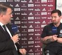 La reflexión de Messi sobre las palabras de Lewandowski
