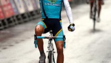 <b>NUEVA MUESCA. </b>Contador logró en Legazpi su cuarto triunfo del año.