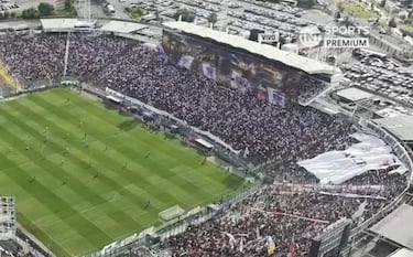 Nunca un partido de Colo Colo se transmitió así: TNT explicó la razón