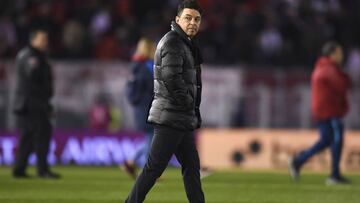 Para Gallardo no fueron los dos penales con los que su equipo construyó el 2-0 ni tampoco las intervenciones del VAR en distintos momentos del juego.