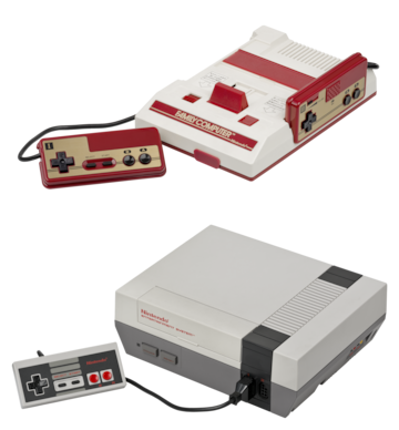 famicom nes nintendo entertainment system