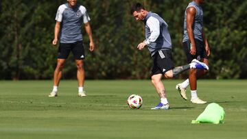 El argentino apunta a hacer su regreso a las canchas con Inter Miami este miércoles en el duelo ante Monterrey en los cuartos de final de la Concacaf Champions Cup.