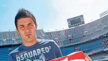 <b>'SU' EQUIPO. </b>Villa es un sportinguista confeso, pero siempre que juega ante su ex equipo les marca.