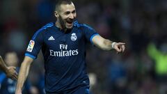 Benzema on 19 in La Liga after netting in sixth straight game