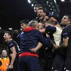 El Sevilla se clasifica a cuartos de final 60 años después