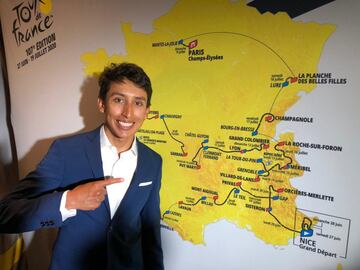 Egan Bernal, presente en la presentación del Tour 2020