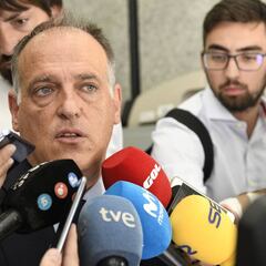Y Javier Tebas insiste: "El partido se jugará al 90 por ciento"