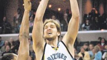 <b>IMPRESIONA. </b>El año de Gasol impresiona incluso a Scottie Pippen.