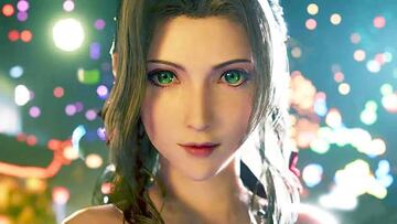 Aeris Gainsborough en Final Fantasy VII Remake.