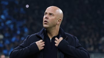 Soccer Football - UEFA Champions League - Inter Milan v Liverpool - San Siro, Milan, Italy - December 9, 2025 Liverpool manager Arne Slot before the match REUTERS/Claudia Greco