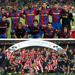 Supercopas de épica pura: otras finales de Athletic y Barça con goles y gestos para la historia