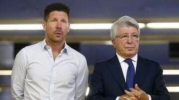 Simeone y Enrique Cerezo. 