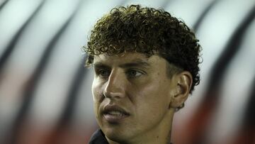 Igor Lichnovsky of America during the 5th round match between America and Puebla as part of the Liga BBVA MX, Torneo Apertura 2024 at Ciudad dexLos Deportes Stadium on August 24, 2024 in Mexico City, Mexico.