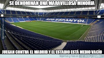 Los memes de la derrota del Real Madrid ante el Espanyol