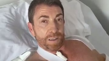 El inesperado v¨ªdeo de Pablo Motos en el hospital: "Me han metido un tubo por la garganta"