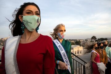 Las participantes han paseado por las calles de Jerusalén con la vista puesta en el próximo 13 de diciembre cuando se conocerá la ganadora.