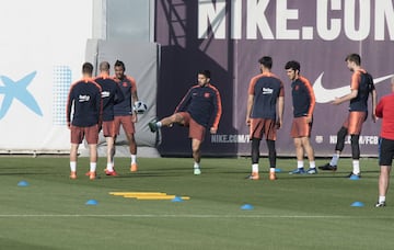 El Barça prepara la final contra el Sevilla