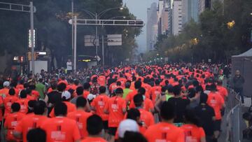 Imagen de la Media Maratón de Ciudad de México 2018.