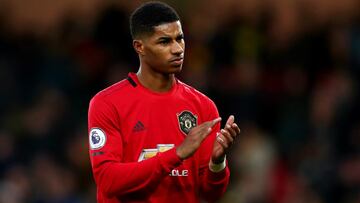 Man Utd striker Rashford steps up recovery from back injury