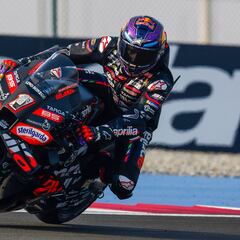 Martín ya rueda y Márquez mete miedo