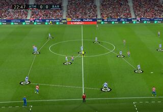 Cómo poner a bailar a toda la defensa del Barça: esto hizo João Félix en el 1-0