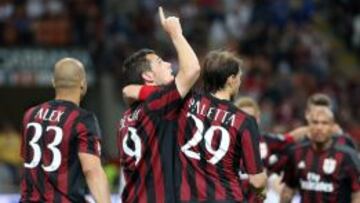 El Milán sorprendió a la Roma.