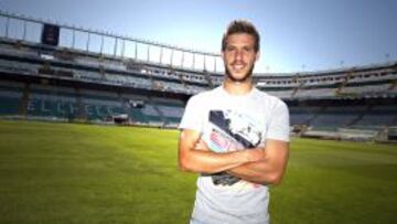 Rubén Pérez: "El partido contra el Betis es especial para mí"