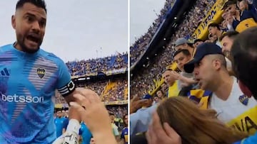 Romero se fue a pelear con unos aficionados dejando esta imagen terrible