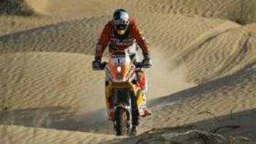 <b>LÍDER FIRME.</b> El piloto español se mantiene en solitario al frente de la clasificación.