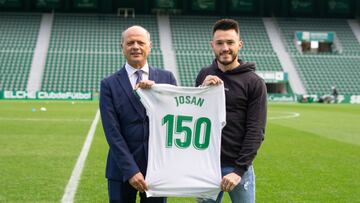 Josan, 150 partidos con el Elche entre Peralada y el Bernabéu