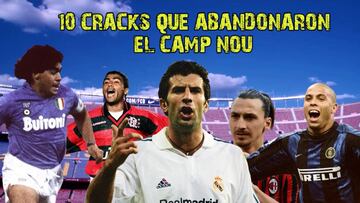 10 cracks que abandonaron el Barcelona